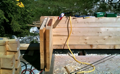 use of high-quailty materials: Sansin Ecostack for airtightness, SPAX screws
