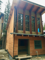 exterior with siding almost complete