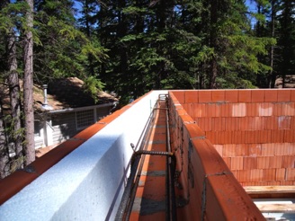 Lintels close-up prior to concrete pour