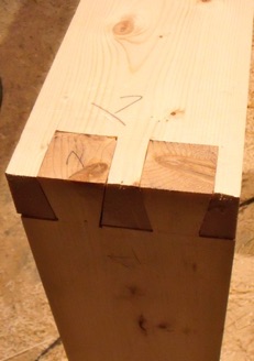 Custom door frame, dovetail Custom door frame, dovetail