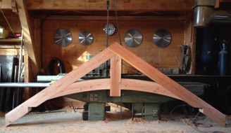 Decorative roof truss Decorative roof truss