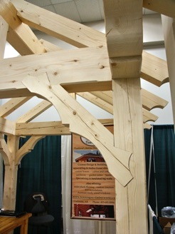 Timberframe detail Timberframe detail