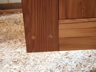 Door joinery detail Door joinery detail