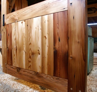 Custom door detail Custom door detail