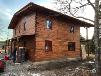 Installing Austrian tilt & turn wood windows